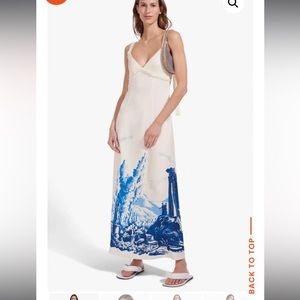 STAUD Ilaria Tapestry Dress 00 EUC